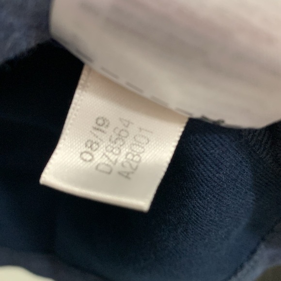 Adidas Collegiate Navy Melange 1/2 Zip Club Sweater/Sweatshirt size 2XXL - Picture 7 of 8